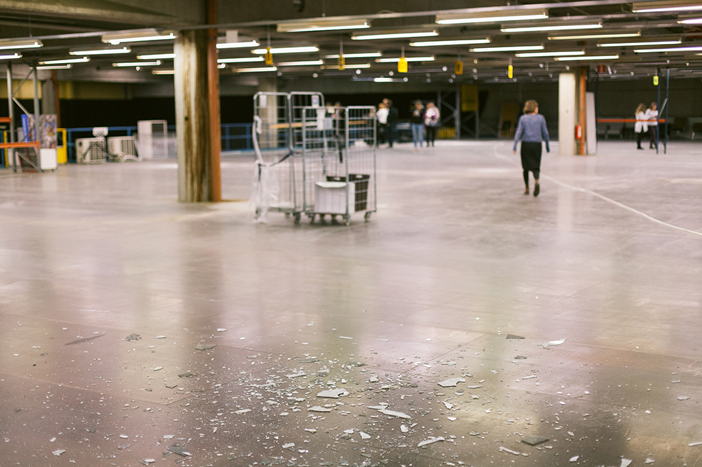 Empty logistics spaces. Photo: Johannes Romppanen