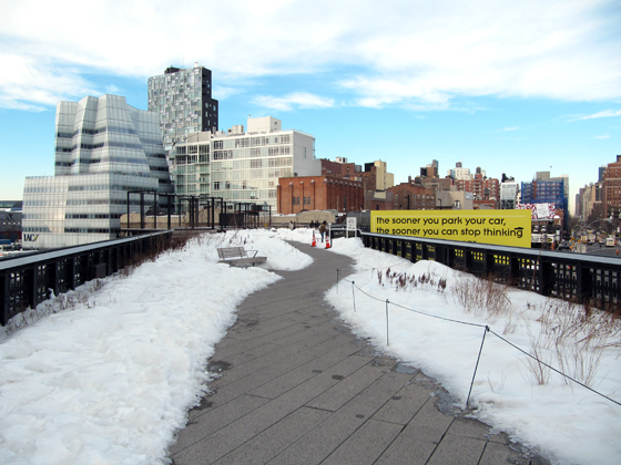 WINTER AT THE HIGH LINE