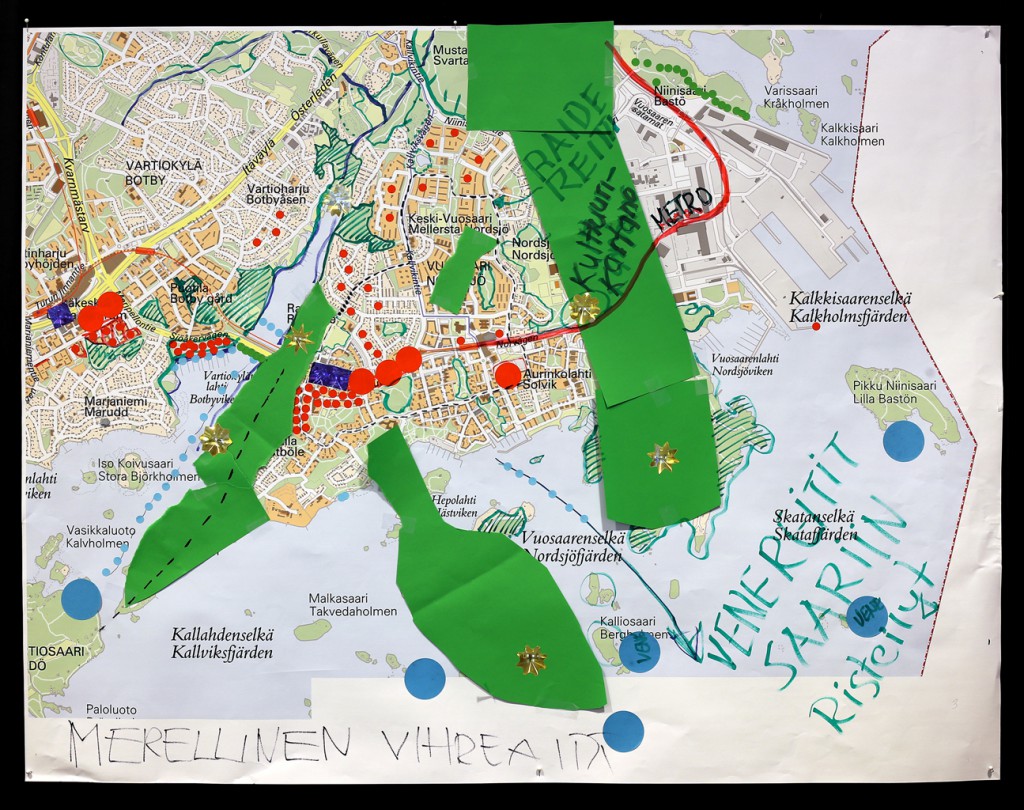 Helsinki City Plan, open co-design workshops for citizens, 2014. Client: City of Helsinki